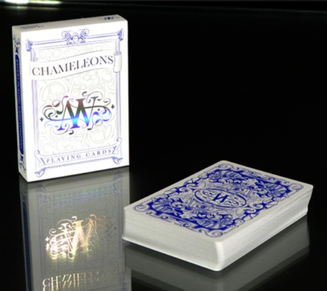 Chameleon Playing Cards Blue - by Expert Playing Cards