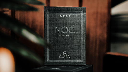 NOC Pro 2021 (Jet Black) Playing Cards - 12 Pack Bundle