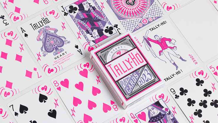 Tally-Ho Circle Back "Heart Playing Cards" by US Playing Card Co.