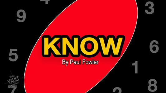 Know by Paul Fowler