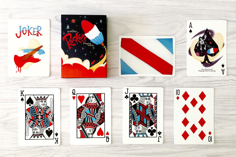 Rockets Playing Cards